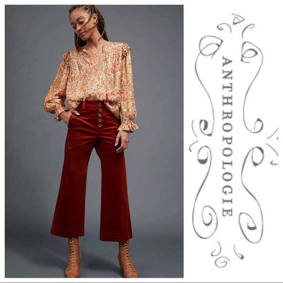 Anthropologie Pants - NWT Harrison Wide-Leg Corduroy Pants